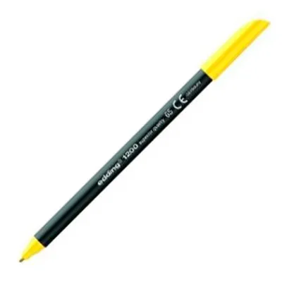 Edding Rotulador 1200 Punta Fina Amarillo Neón
