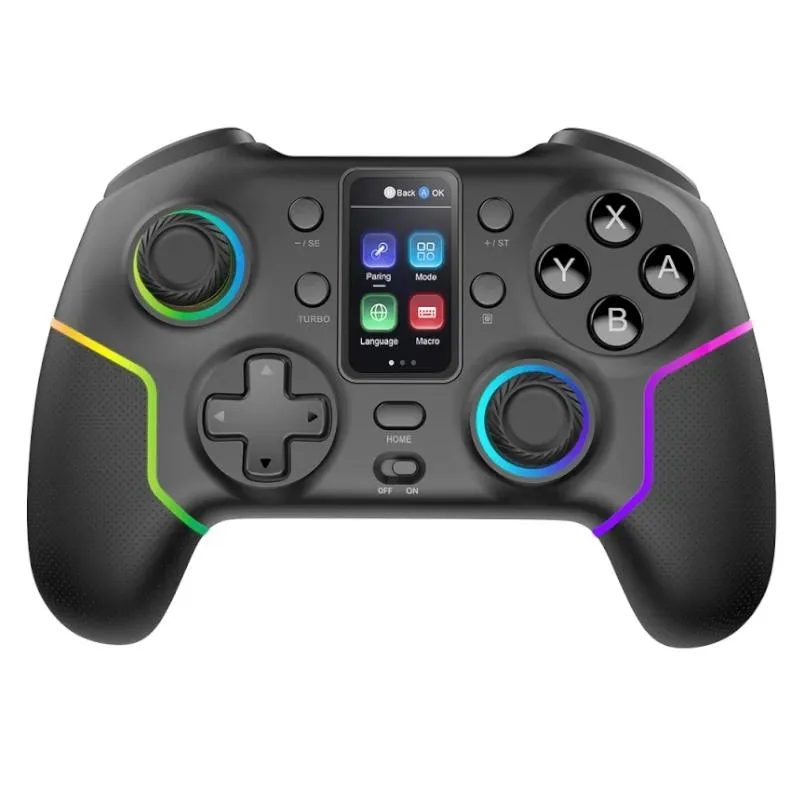 Mars Gaming Gamepad Bluetooth MGPV3 Multiplataforma con Pantalla LCD