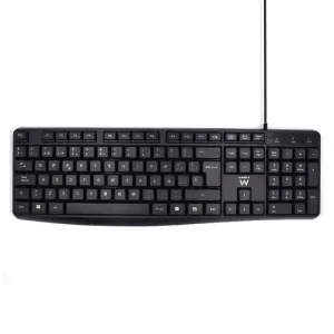 Ewent EW3001 Teclado USB Silencioso para Escritura