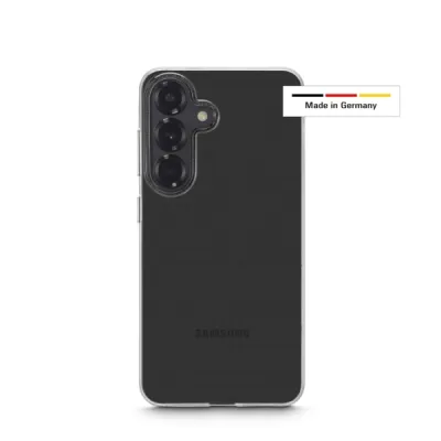 Hama Funda Antideslizante para Samsung Galaxy S25 - Antiamarilleo - Transparente