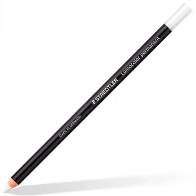 Staedtler Lumocolor GlasoChrom Marcador Permanente Seco Blanco
