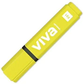 Molin Marcador Fluorescente Viva Amarillo