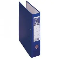 Dohe Archivador Palanca Archicolor Folio Lomo Ancho Rado Cartón Forrado PP Azul