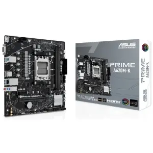 Asus Prime A620M-K Placa Base AMD AM5 MicroATX 2x DDR5 HDMI M.2 PCIe USB 3.2