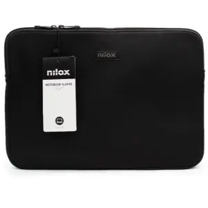 Nilox Funda Color Sleeve Portátil 15,6" Negra