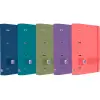 Oxford Carpeta 4 Anillas Europeanbinder Polyfoam con Recambio 100H 5x5 A4+ Colores Surtidos