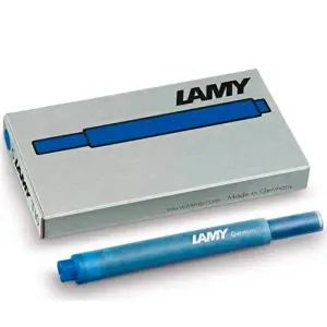 Lamy Cartucho T10 Azul Recambio para Pluma Tinta - Caja de 5 Unidades