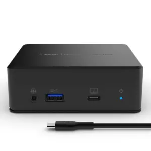 Belkin Docking USB-C Inc002Vfbk con 2xHDMI 1.4, 3xUSB-A 3.1, USB-C PD 85W, Jack 3.5mm, RJ45