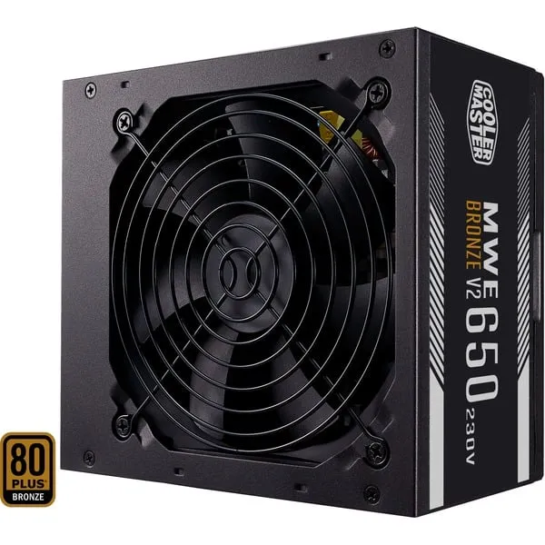 Cooler Master Fuente De Alimentacion 80+ Bronze 650W Atx 3.1 - Pfc Activo - Ventilador 120Mm