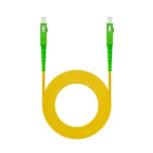 Nanocable Cable fibra SC/APC LSZH Amarillo 1m
