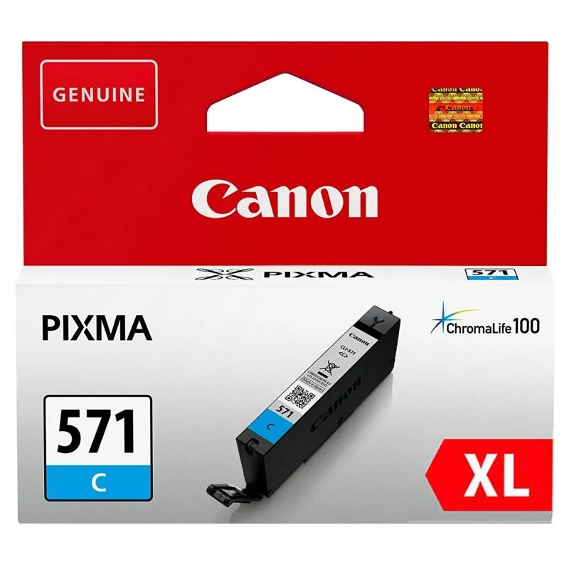 Canon CLI-571XL Cartucho de Tinta Original Cyan