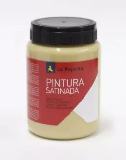 La Pajarita Témpera Escolar Bote De 35Ml Satinada Amarillo Siena Claro L-04