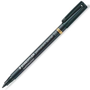 Staedtler Rotulador Especial Permanente Lumocolor M Negro