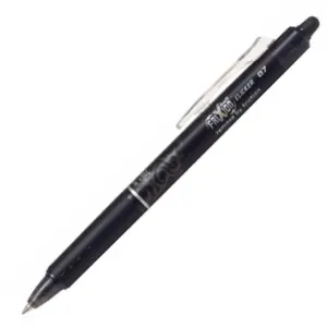 Pilot Bolígrafo Tinta Borrable Frixion Clicker 0.7mm Negro