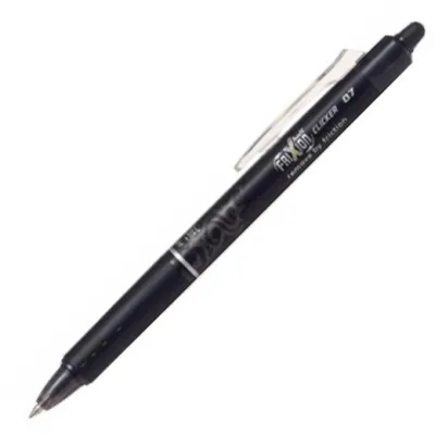 Pilot Bolígrafo Tinta Borrable Frixion Clicker 0.7mm Negro