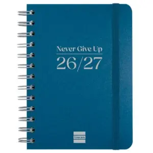 FINOCAM AGENDA COSMO FLEX PARA ESTUDIANTES ESPIRAL 8º-120X169MM SVH AZUL CURSO 2026-2027