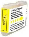 Brother LC1000XL/LC970XL Amarillo Cartucho de Tinta Compatible Reemplazo LC1000Y/LC970Y