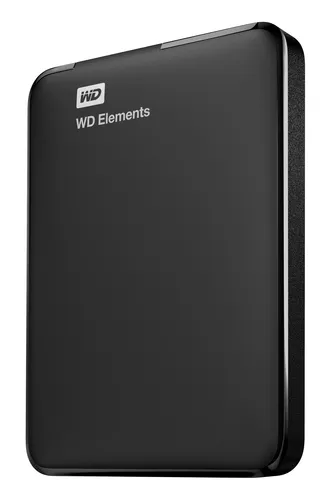 Western Digital Elements Portable Disco Duro Externo 4 Tb 2.5" Usb 3.2 Gen 1 (3.1 Gen 1) Negro