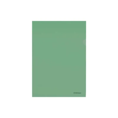 ErichKrause Dossier Uñero A4 Semitransparente Acabado Piel Naranja Color Verde