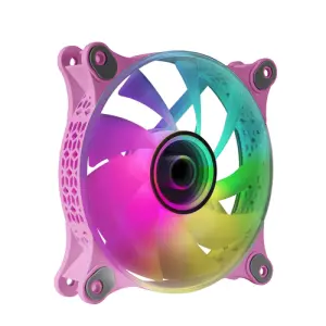Mars Gaming MF-3D Pink Ventilador Interno 12x12cm ARGB Espejo Infinito