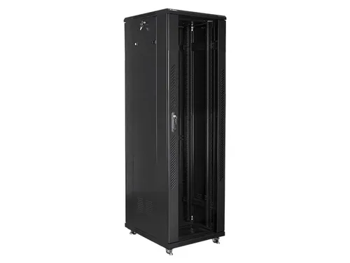 Lanberg Armario Rack 42U Independiente Negro FF01-6842-12B