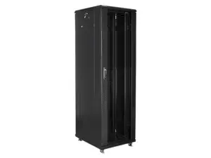 Lanberg Armario Rack 42U Independiente Negro FF01-6842-12B