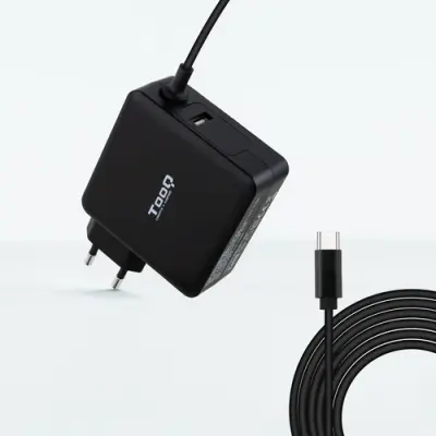 TOOQ Cargador De Pared USB-C PD 3.0 90W Color Negro