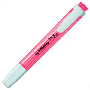 Stabilo Marcador Fluorescente Swing Cool Rojo - Caja 10 Unidades