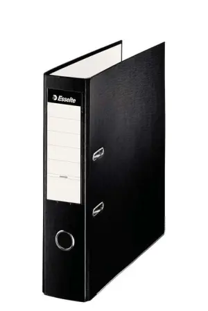 Esselte Archivador de Palanca Folio 75mm 500 Hojas Color Negro