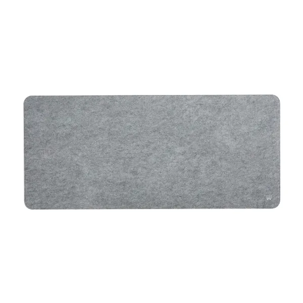 Ewent Alfombrilla De Raton Extragrande Para Oficina Y Juegos - Extragrande - Superficie De Fieltro - Base De Goma Antideslizante - 900X400X3Mm - Color Gris