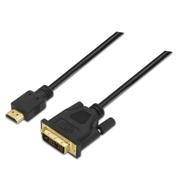 Aisens Cable DVI A HDMI 1.8M Negro DVI18+1/M - HDMI A/M