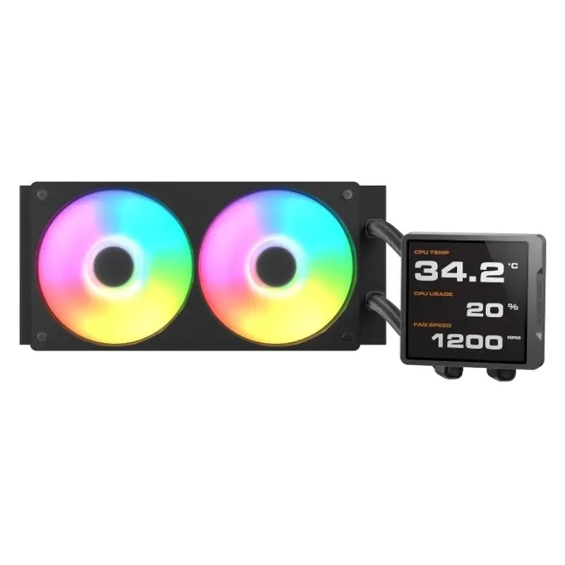 Cougar Ref. Liq Poseidon Vistek Pro Argb 240 Black