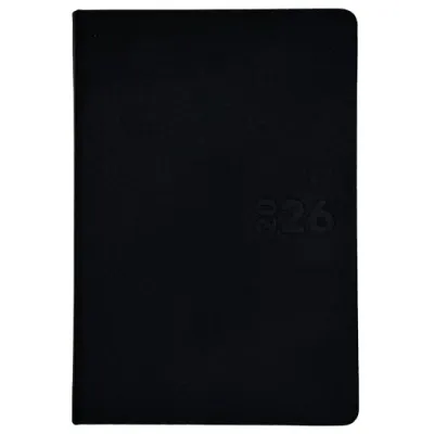 Didex Agenda Boston 21DZ Día Página 14.5x21cm Negro 2026