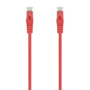 Aisens Cable de Red RJ45 LSZH Cat.6A 500 MHz UTP 2m 10 Gigabit/s Color Rojo