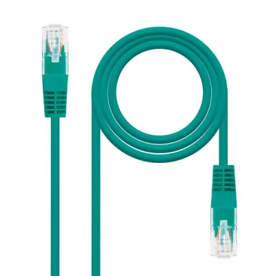 Nanocable Cable de Red RJ45 Cat.6 UTP AWG24 0.50m Verde