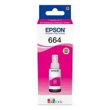 Epson Tinta Bote Magenta Ecotank L355, 555 / Et-2500, 2550 , 2600 , 4500, 14000  - Nº 664