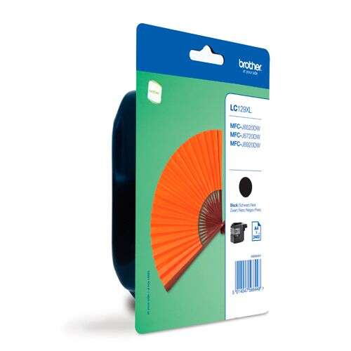 Brother Lc129Xl Negro Cartucho De Tinta Original - Lc129Xlbkbp