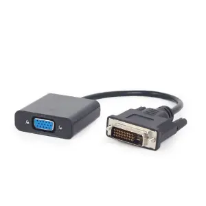 Gembird Adaptador DVI-D a VGA 0,2 m Negro