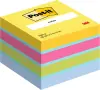 Post-it Cubo 400 Notas Adhesivas Reposicionables 51x51mm Colores Surtidos