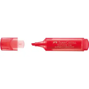 Faber Castell Marcador Superfluorescente Textliner 46 Rojo
