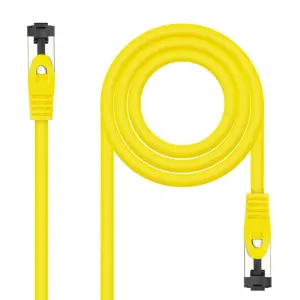 Nanocable Cable red Cat. 8.1 2GHZ SSTP Amarillo 1m