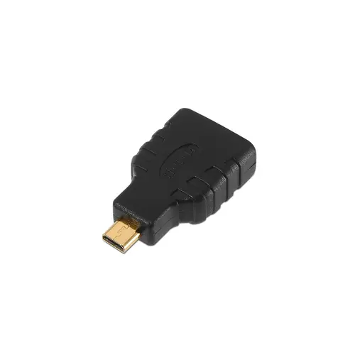 Aisens A121-0125 Cambiador De Género Para Cable Hdmi Micro Hdmi Negro