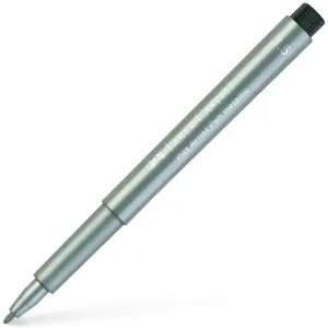 Faber Castell Rotulador Pitt Artist Pen Metallic 1,5mm Plata