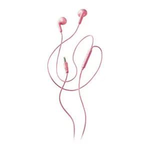 NGS Cross Flip Auriculares Intraurales con Micrófono Jack 3,5mm Rosa