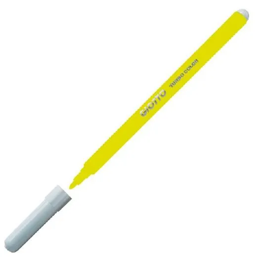 Giotto Rotulador Turbo Color Amarillo Caja 12 Ud