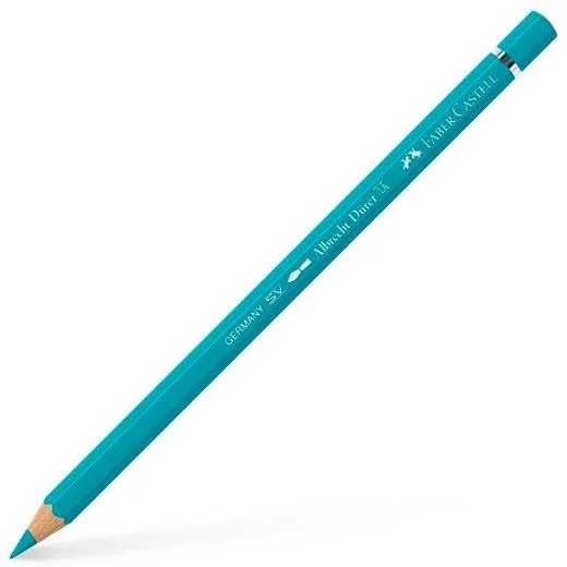 Faber Castell Lápiz De Color Acuarelable Albrecht Dürer 156 Verde Cobalto