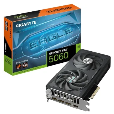 Gigabyte NVIDIA RTX 5060 EAGLE OC 8GB GDDR7 Tarjeta Gráfica
