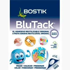Bostik Masilla Adhesiva Blu Tack 45g Blanca