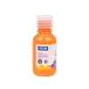 Milan Botella de Témpera 125ml con Tapon Dosificador - Secado Rápido - Color Naranja
