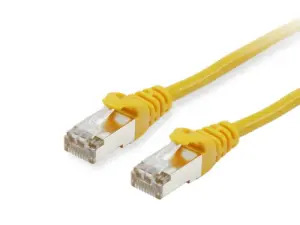 LATIGUILLO APANTALLADO S/FTP CATEGORIA 6 LIBRE HALOGENOS 20M COLOR AMARILLO EQUIP P/N 605569